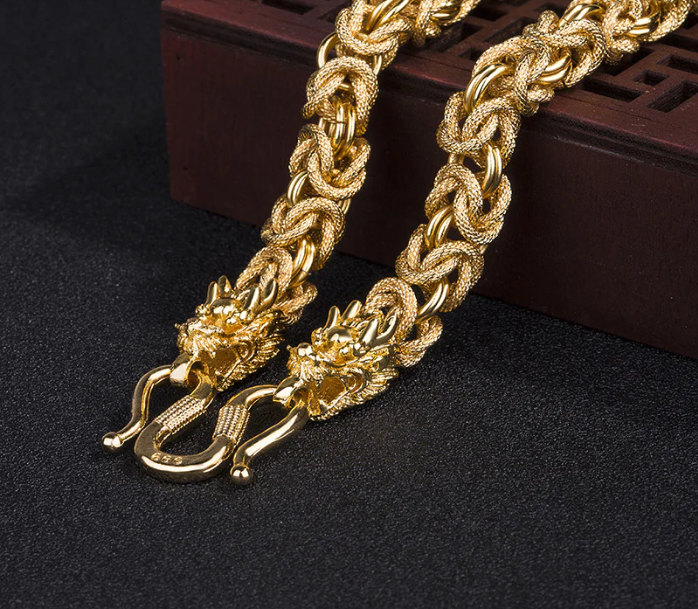 Eternal Dragon Link Chain - Gold