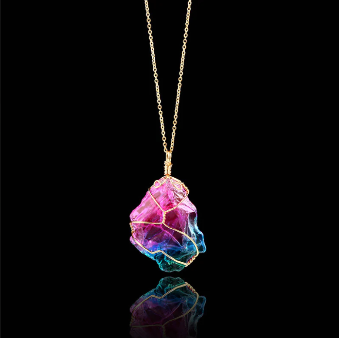 Watermelon Tourmaline Necklace